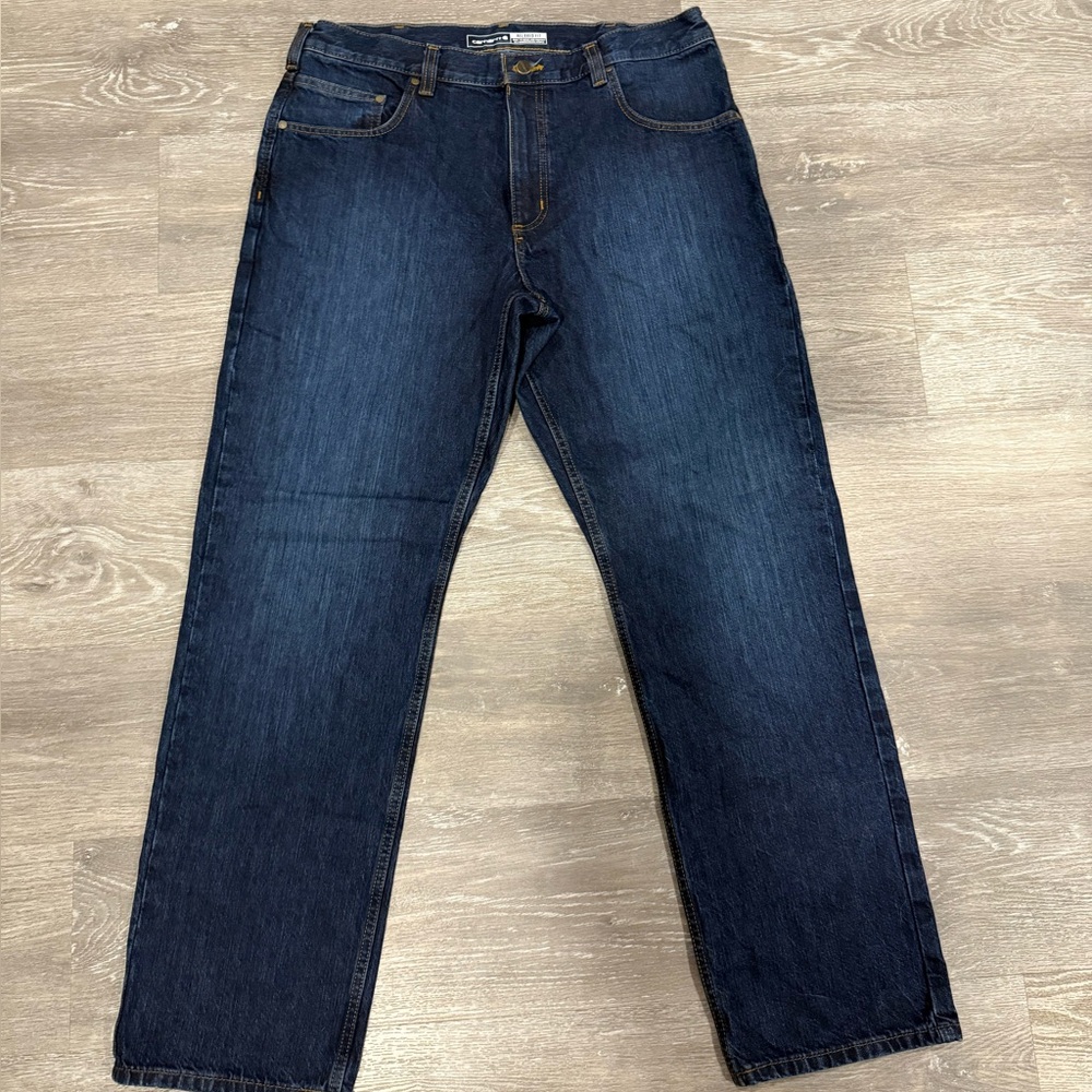 Carhartt Men's Relaxed Fit 5-Pocket Denim Jeans, Size 36” x 32”. Brand New!